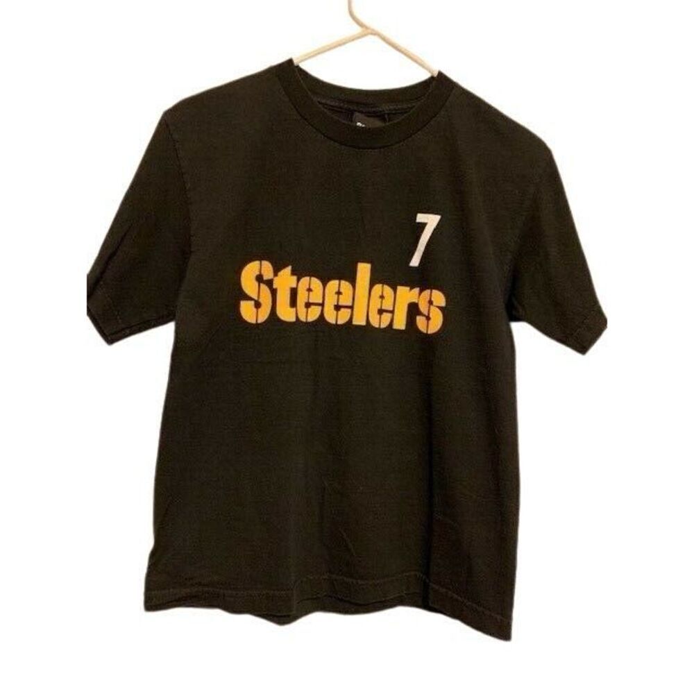 PITTSBURGH STEELRS BEN ROETHLISBERGER SIZE YOUTH LARGE T-SHIRT
